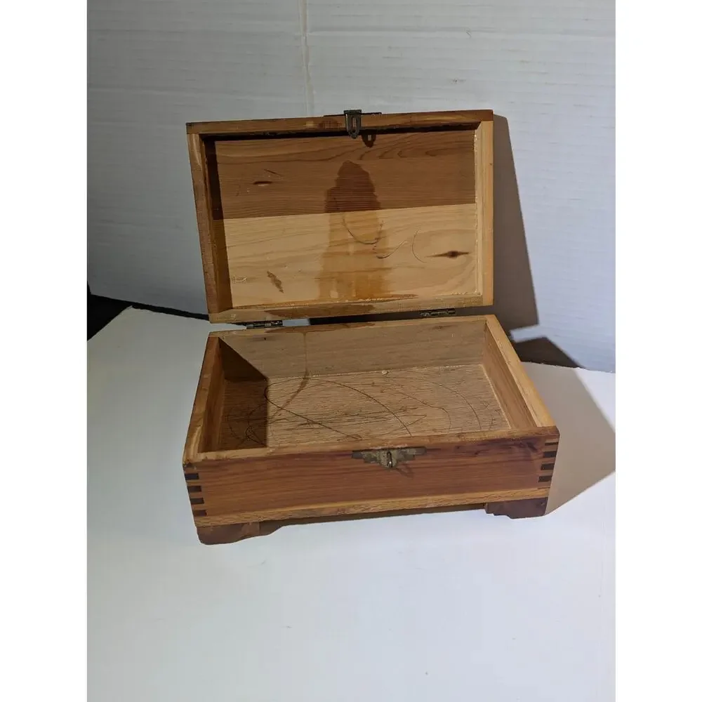 Vintage carved cedar